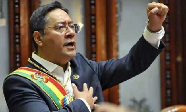 Arce, presidente de Bolivia:  “Repudiamos el apoyo de Macri al golpe de Estado”