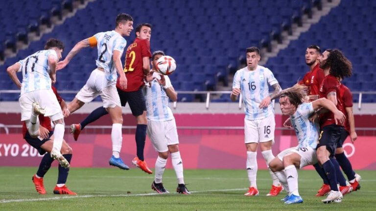 Fútbol: Argentina empató con España, no le alcanzó y quedó eliminada de los Juegos Olímpicos