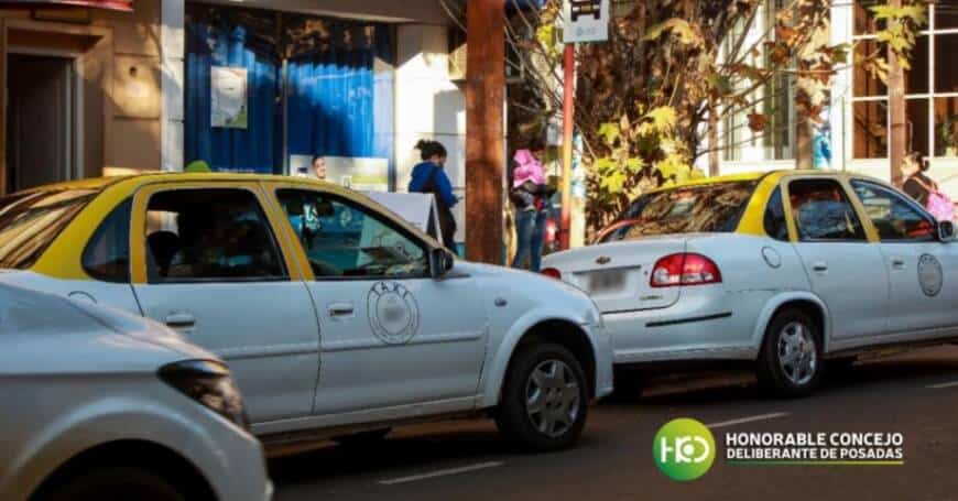 Tarifa de taxi en Posadas: aprobaron el aumento de la bajada de bandera a $75 y la ficha $8,50