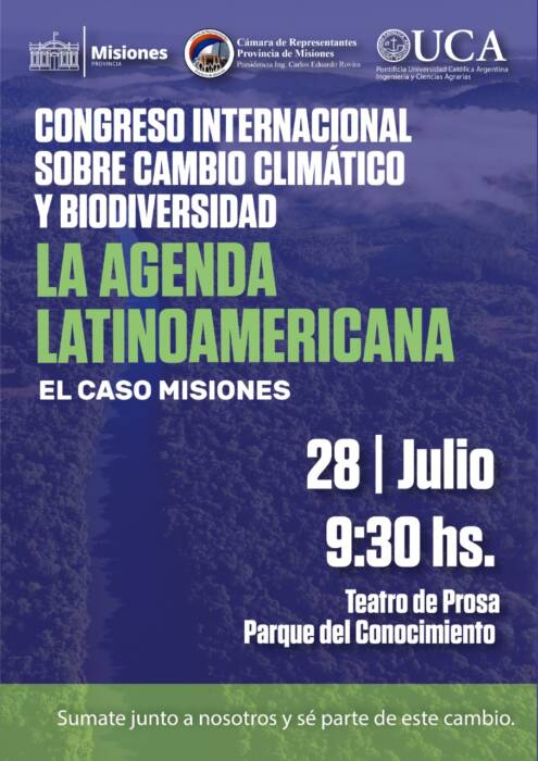 Este miércoles comienza el Congreso Internacional sobre el Cambio Climático y Biodiversidad