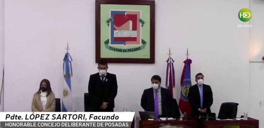 El Concejo Deliberante de Posadas cerró su sesión con un homenaje a Mabel Marelli