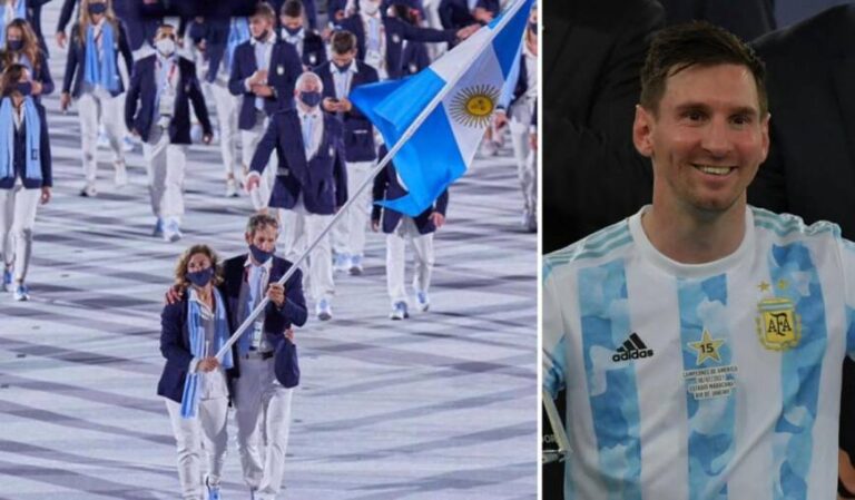 “Vamos Argentina”: el apoyo  de Messi a la delegación argentina en Tokio