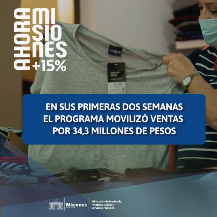 “Ahora Misiones +15%” generó ventas por más de $34 millones en sus primeras dos semanas 1 2 - 240898140 910679649791588 8642850325195950062 n - 1