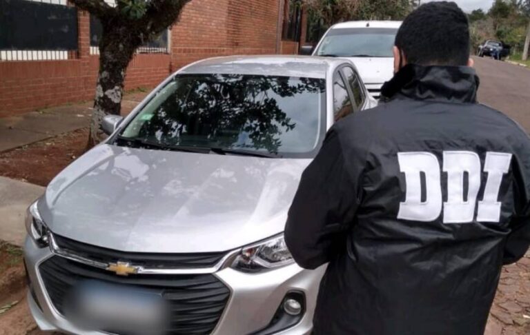 Incautaron en Capioví otro automóvil robado en Buenos Aires y adulterado