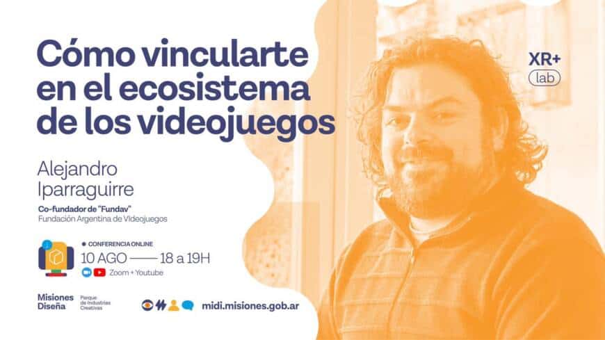Reconocido especialista disertará sobre la industria de los videojuegos en el MiDi