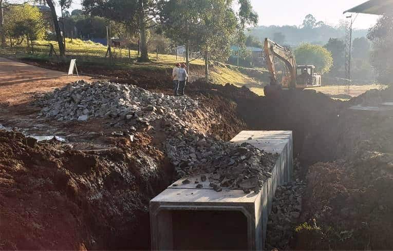 Obra de saneamiento en San Vicente beneficiará a 4 barrios