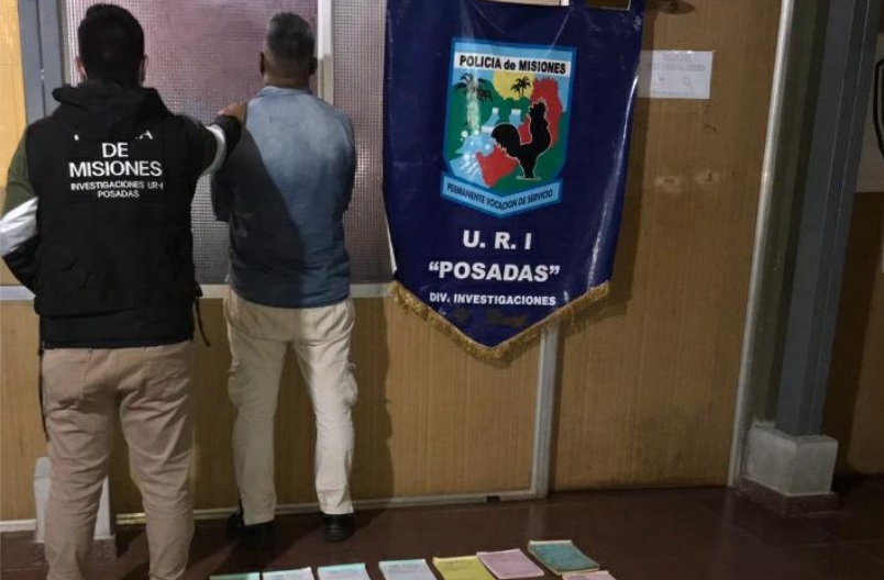 Detuvieron en Posadas a un hombre involucrado en varios hechos de estafa