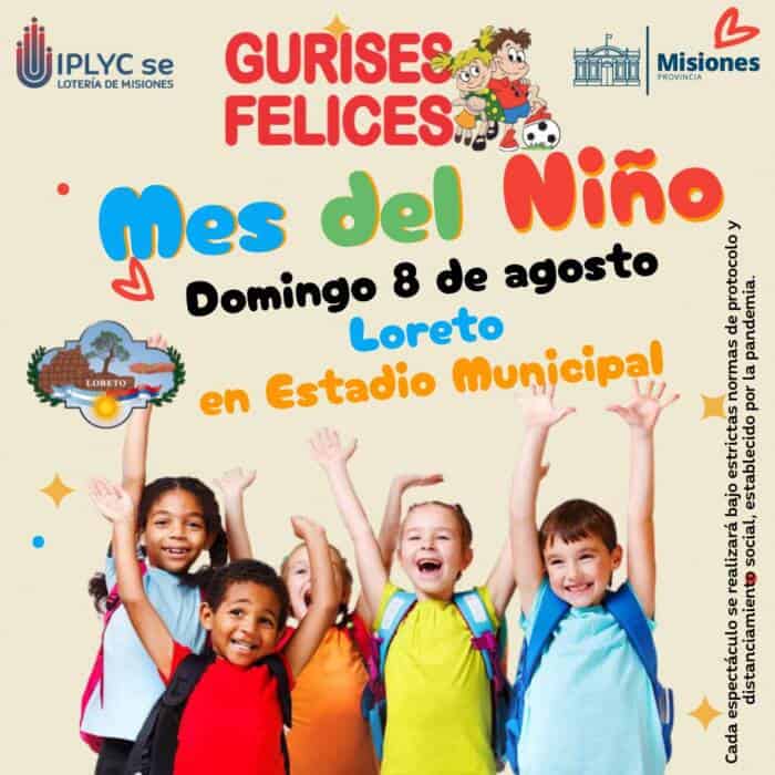 “Gurises Felices” comienza su recorrido por el Mes del Niño