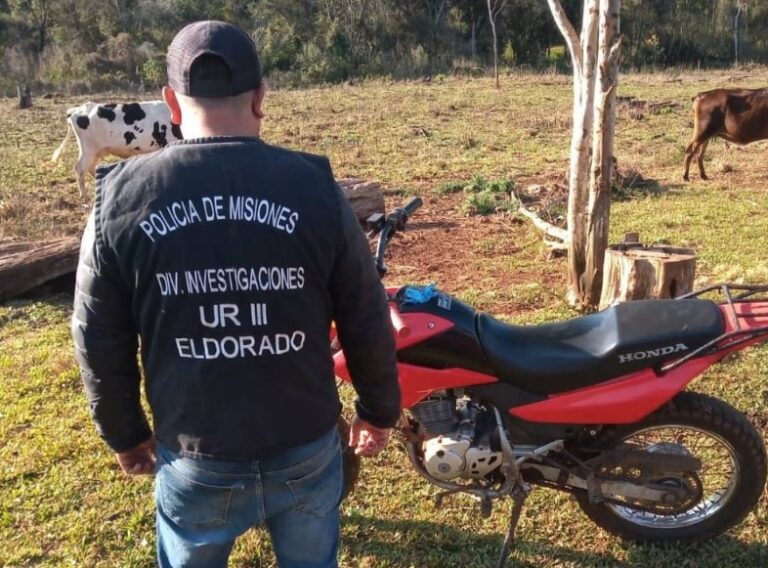 Recuperaron motocicletas robadas en Pozo Azul y Posadas