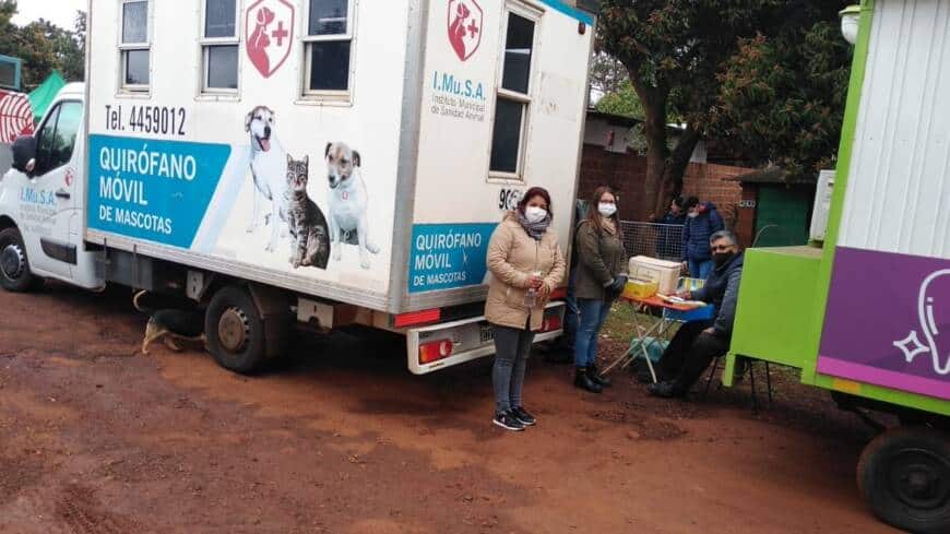 El operativo integral de salud desembarcó con sus servicios en el barrio Santa Clara de Posadas