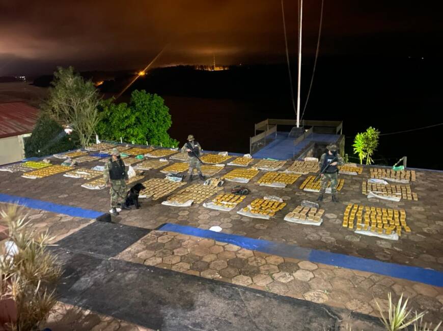 Incautaron más de una tonelada de marihuana valuada en 96 millones de pesos en Eldorado