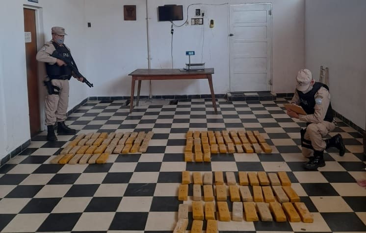 Incautaron alrededor de 80 kilos de marihuana valuados en más de $10 millones en Itatí