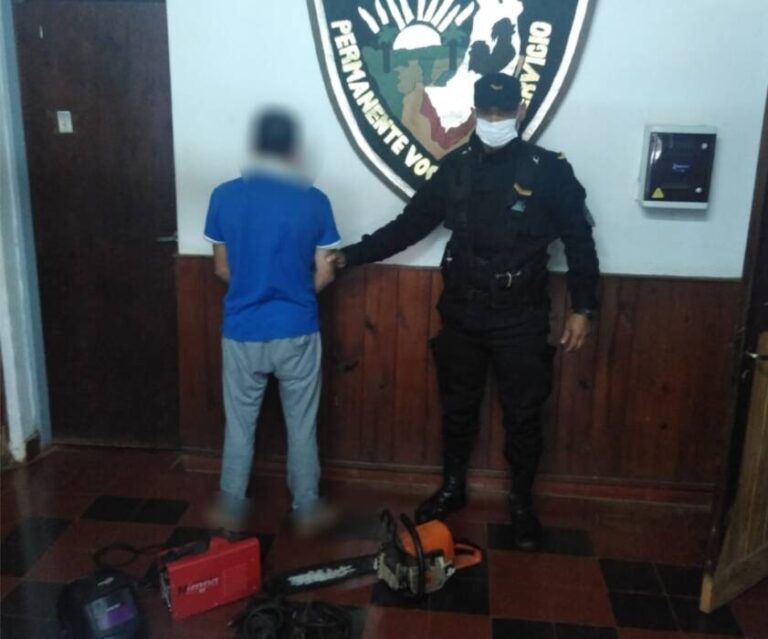 San José: robó herramientas, las vendió y terminó detenido