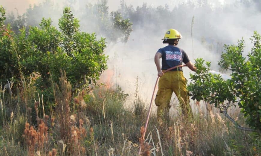 Misiones en alerta por peligro extremo de incendios