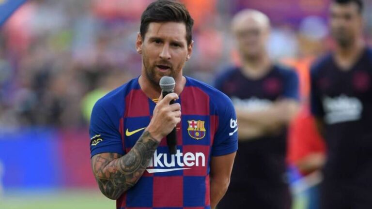 Messi dará una conferencia de prensa este domingo en el Camp Nou