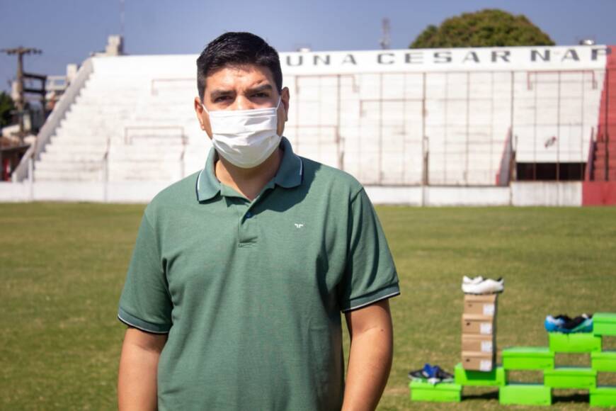 Meza y Mazal entregaron botines a jugadores de Guaraní Antonio Franco 6 12 - meza - 11