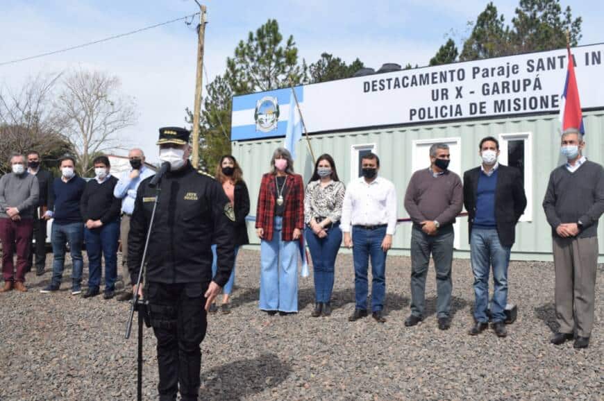 Seguridad: inauguraron nuevo destacamento policial en Garupá 16 32 - nuevo destacamento 5 - 31