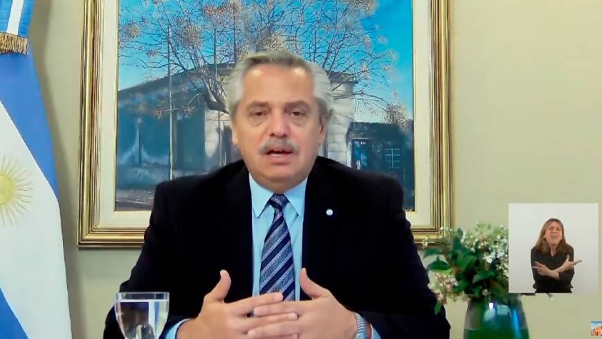 Fernández cumple hoy su último día de aislamiento, tras el viaje a Perú