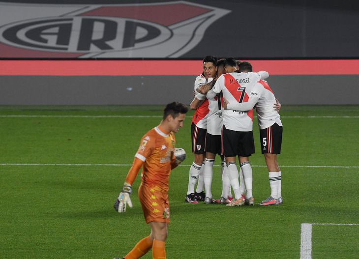 Liga Profesional: River derrotó a Aldosivi y se mete en la pelea por la punta