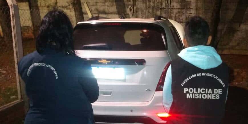 Posadas: secuestraron dos autos robados en Buenos Aires y detuvieron a un hombre