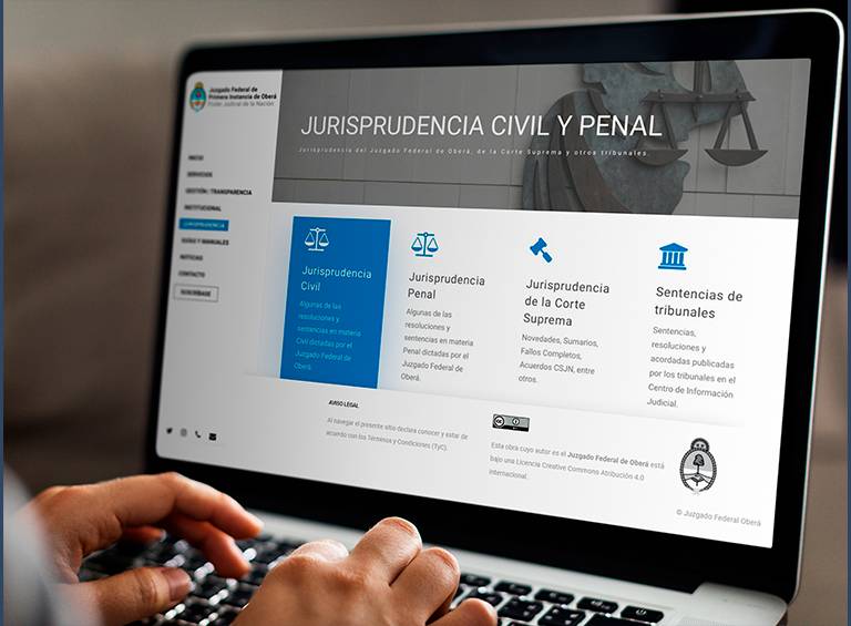 Nuevo sitio web del Juzgado Federal de Oberá promueve la transparencia y el acceso a la Justicia