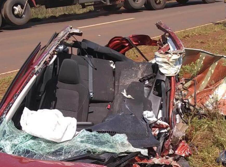 Colonia Liebig: dos muertos tras un choque frontal sobre la ruta 14