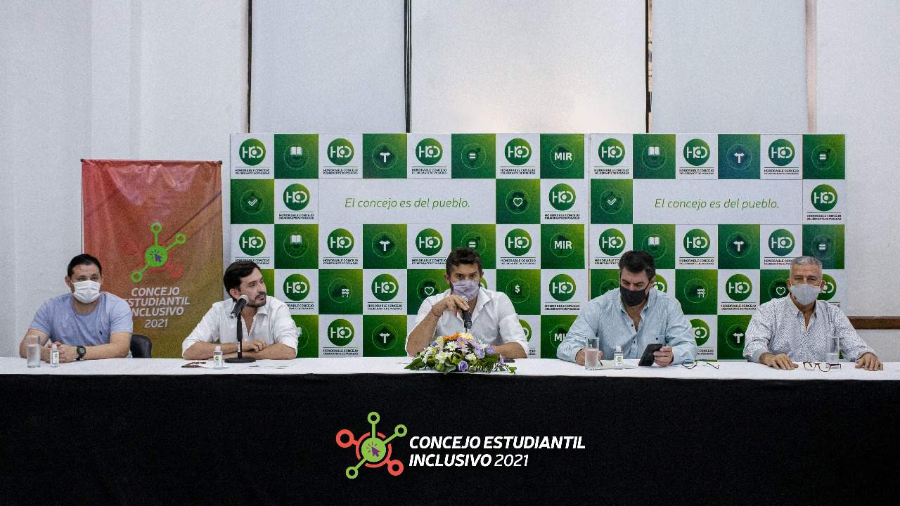 Desarrollaron el sorteo de bancas del Concejo Estudiantil Inclusivo 2021 de Posadas