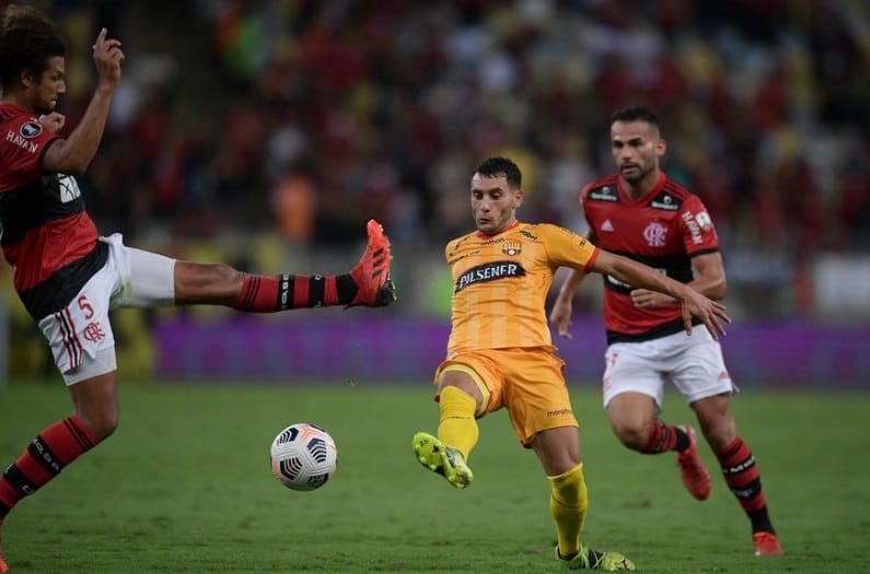 Barcelona de Guayaquil y Flamengo definen hoy al rival de Palmeiras en la final de la Copa Libertadores