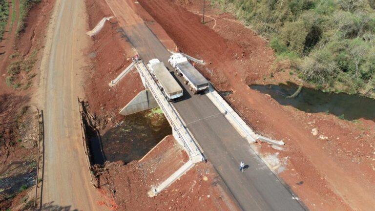Vialidad finalizó un nuevo puente sobre ruta provincial 19