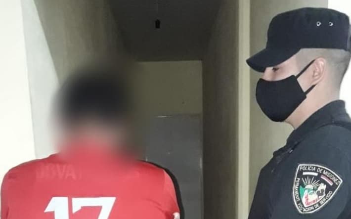 Un hombre intentó agredir a su pareja e hijos y terminó preso en Posadas