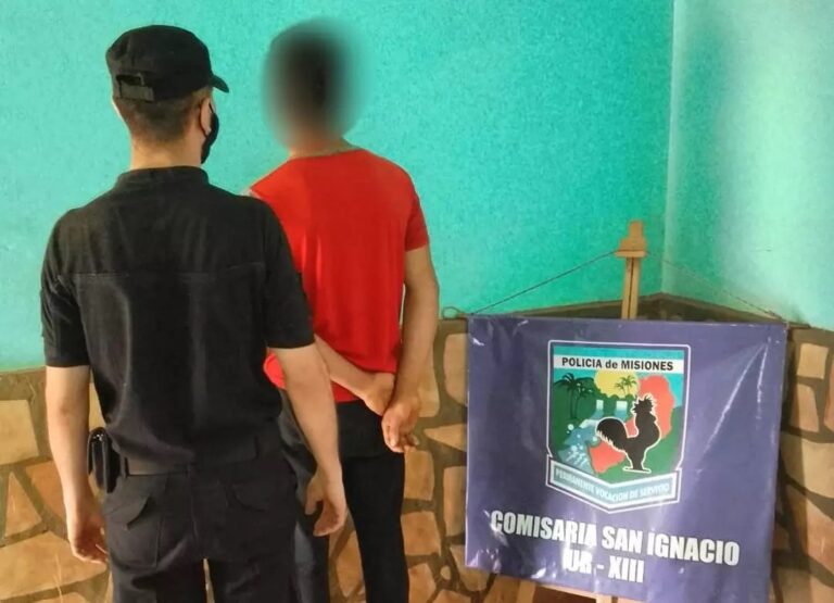 San Ignacio: joven amenazó con incendiar la casa de su vecina y terminó preso