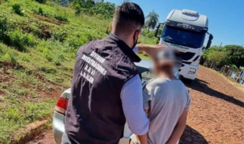 Un joven fue detenido por herir a otro con un cuchillo en Alem