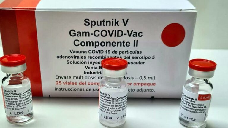 Componente 2 de la SputniK V: Argentina cuenta con otras 600 mil dosis de producción local