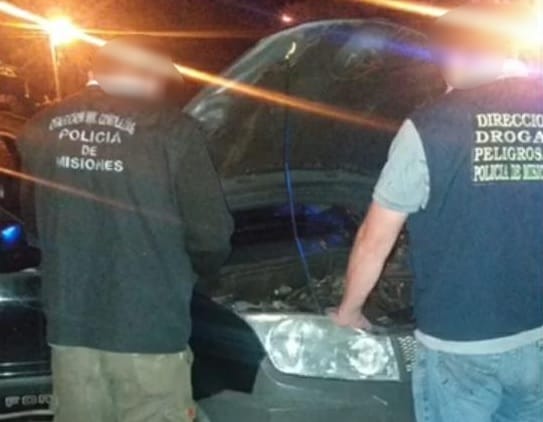 Incautaron en San Ignacio un vehículo robado en Buenos Aires