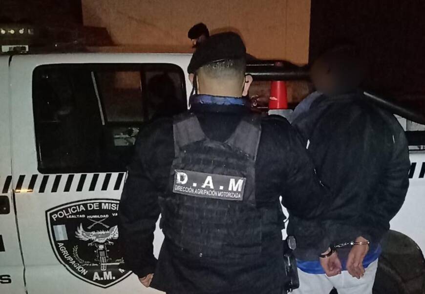 Atraparon a un hombre con herramientas que robó de una obra en construcción en Posadas