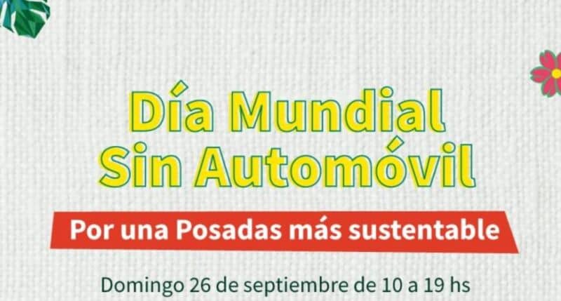 Este domingo convocan a la jornada “sin auto” en la costanera de Posadas