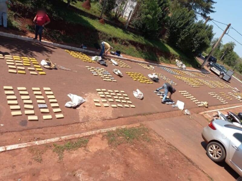 Incautaron otros 290 kilos y en total hay 971 panes de marihuana en General Urquiza