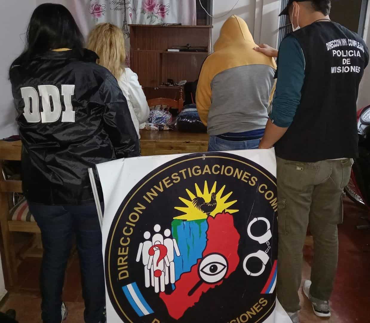 Detuvieron a una presunta pareja de “mecheros” en Posadas