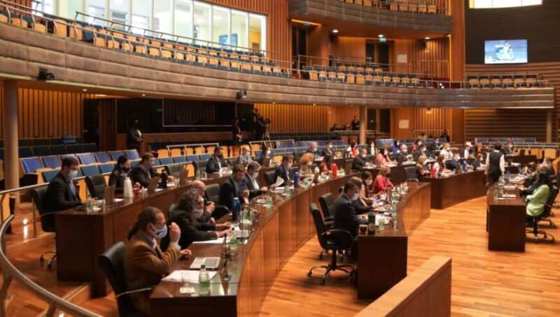 La Cámara de Diputados volvió a sesionar de manera presencial