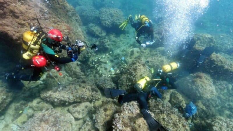 Hallaron bajo el mar un tesoro romano escondido de los bárbaros