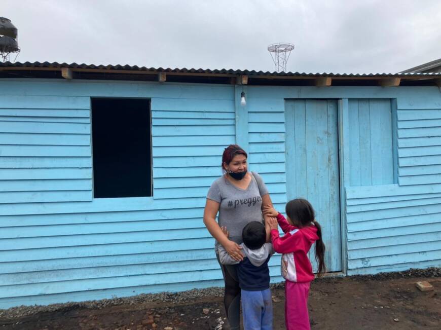 Posadas: entregaron nueva vivienda para la familia afectada por incendio en el barrio Néstor Kirchner