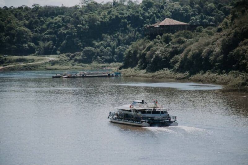 Iguazú: Herrera recorrió obras del Sistema de Abastecimiento de Agua Potable y la Terminal Fluvial Turística 1 2 - 3 TERMINAL PORTUARIA - 1