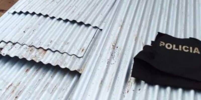 Garupá: lo arrestaron por robar chapas de zinc de una obra en construcción 1 2 - Elementos recuperados - 1