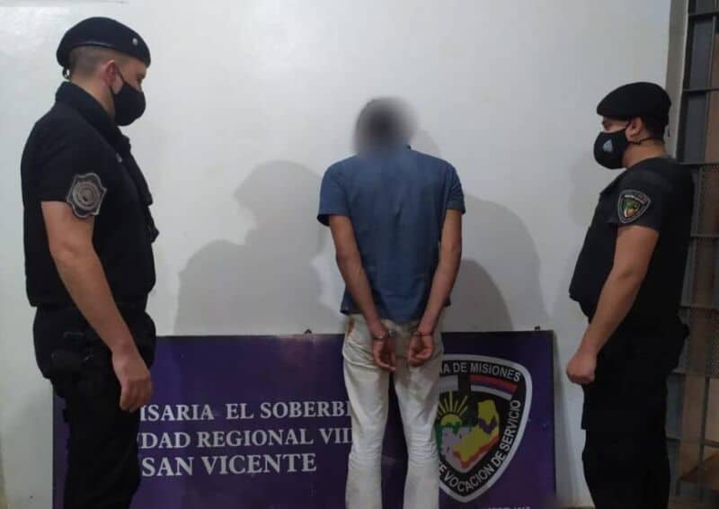 Un joven fue detenido por agredir a su expareja en El Soberbio