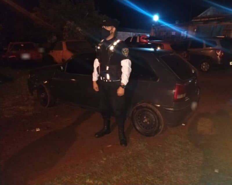 Santa Ana: incautaron otro automóvil robado en Buenos Aires