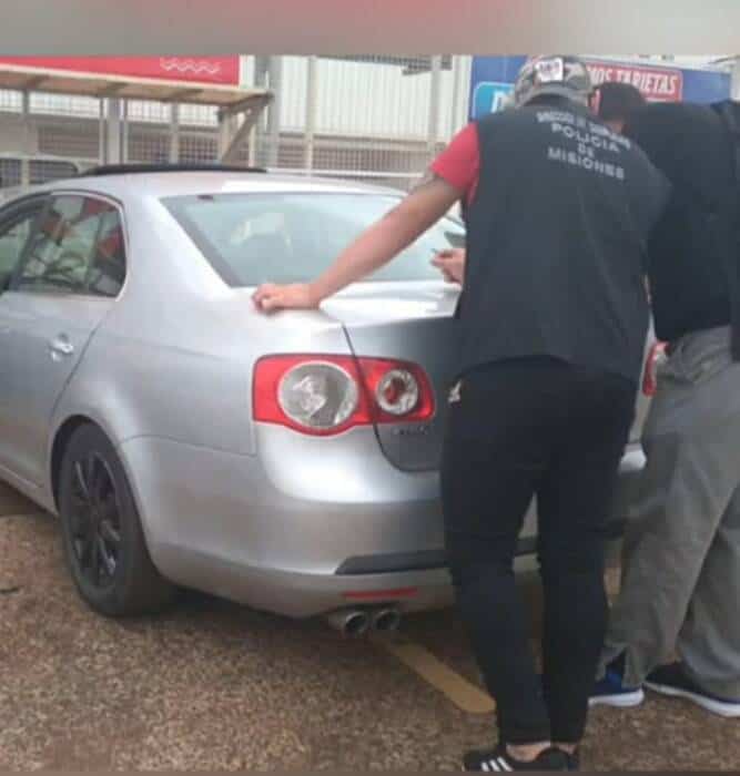 Incautaron en Posadas un auto involucrado en un hecho de estafa en Santa Cruz
