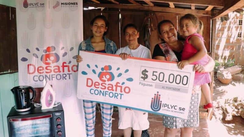 San Javier: arreglará su casa con el premio de Desafío Confort