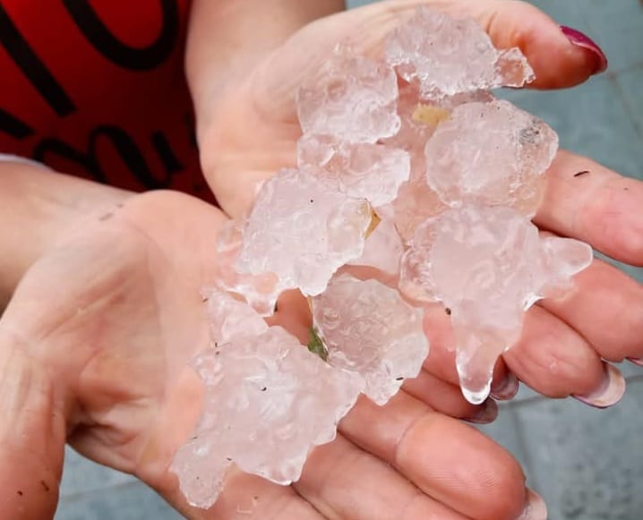 Intensa granizada en Misiones: Los Helechos, el municipio más afectado