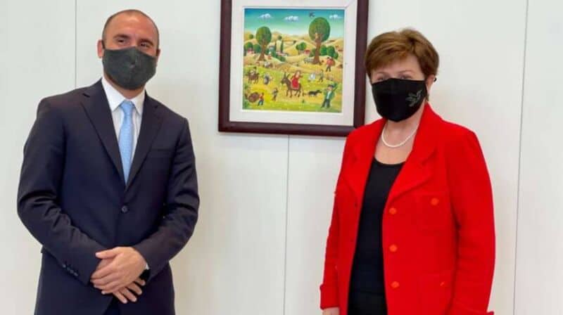 Deuda con el FMI: Guzmán se encuentra este martes con Georgieva en Washington y Manzur encabezará una presentación ante inversores