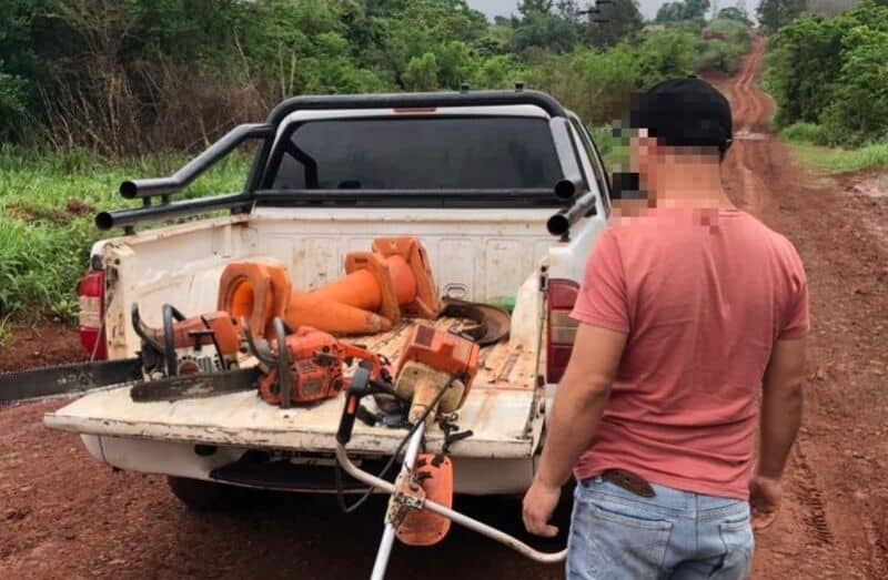 Recuperaron herramientas robadas a un agricultor en Concepción de la Sierra